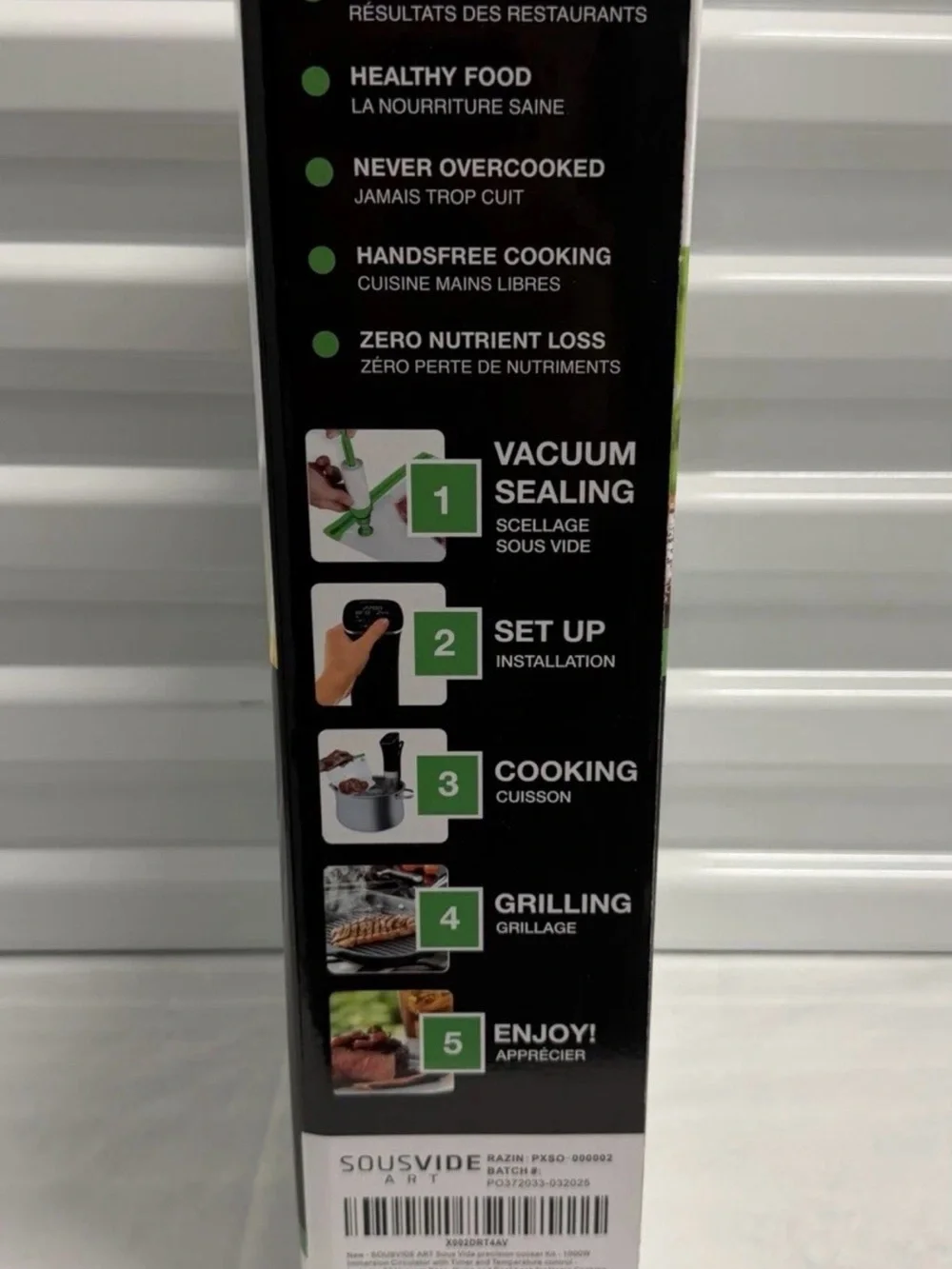 SousVide Art SV-1000W Sous Vide Immersion Circulator 1000W New